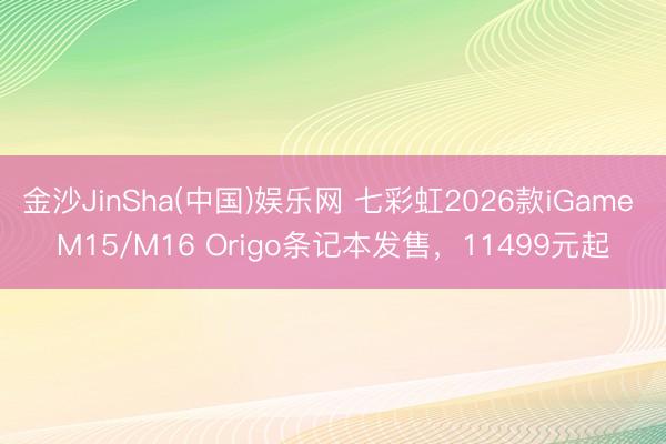 金沙JinSha(中国)娱乐网 七彩虹2026款iGame M15/M16 Origo条记本发售，11499元起