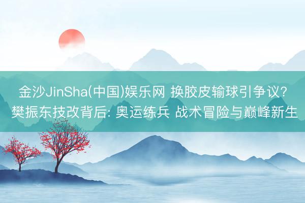 金沙JinSha(中国)娱乐网 换胶皮输球引争议? 樊振东技改背后: 奥运练兵 战术冒险与巅峰新生