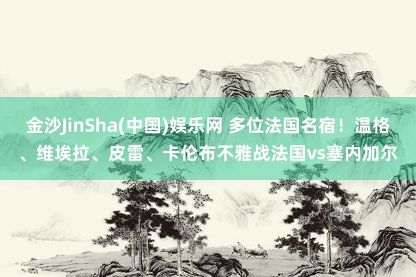 金沙JinSha(中国)娱乐网 多位法国名宿！温格、维埃拉、皮雷、卡伦布不雅战法国vs塞内加尔